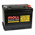 Аккумулятор для Kia Lotze Moll Kamina Start Asia 70R 540A (570 029 054) 70Ач 540А