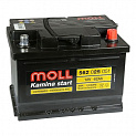 Аккумулятор для Chevrolet Montana Moll Kamina Start 62SR низкий 510A (562 025 051) 62Ач 510А