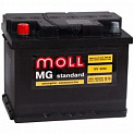 Аккумулятор для ЗАЗ Moll MG Standard 12V-62Ah L 62Ач 600А