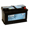 Аккумулятор для легкового автомобиля Exide EK800 Start-Stop AGM 80Ач 800А