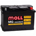 Аккумулятор Moll MG Standard 12V-75Ah R 75Ач 720А