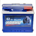 Аккумулятор для легкового автомобиля Karhu 62Ач 550А