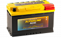 Аккумулятор для Nissan Terrano Alphaline AGM L4 (AX 580800) 80Ач 800А