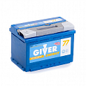 Аккумулятор для легкового автомобиля Giver Energy 6СТ-77.0 77Ач 750А