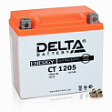 Аккумулятор для мототехники <b>Delta CT 1205 YTX5L-BS, YTZ7S 5Ач 80А</b>