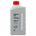 <b>Масло моторное Nissan Motor Oil 5W40 синтетическое 1л KE90090032R</b>