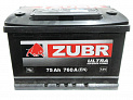 Аккумулятор для легкового автомобиля <b>ZUBR Ultra NPR 75Ач 760А</b>